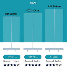 Protezione per Starnuti da Terra, Barriera Trasparente, Scudo di Isolamento Sociale Portatile, per Scuole/Uffici/Supermercati/Ristoranti Aziende 160/180/200cm