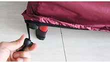YULIAN Mobili da Giardino Coperture Impermeabili 50x195x6.5 cm, terrazza Cover Mobili Cover Copertura Carrello Permanente Anti-Polvere permeabile permettendo Lacrime Resistente, 4 Colori, p.