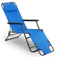 ANBO Sedia A Sdraio da Spiaggia, Sedie da Giardino Pieghevoli Portatili per Esterni Sdraio da Giardino Sdraio con Cuscino Sdraio da Giardino per Campeggio All'aperto