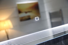 Dr. Fleischmann Design Specchio del Bagno con Illuminazione LED GS086 Interruttore tattile Bianco Freddo IP44 (80 x 60 cm)