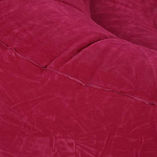 HERCHR Divano Gonfiabile, sedie gonfiabili per Chaise Longue da Interni ed Esterni(Rose Red)