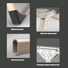 Letto Pieghevole Con Schienale Regolabile, Letto Per Gli Ospiti Con Materasso In Fibra Elettronica Rimbalzante, Tessuto, Nero, Leggero E Una Struttura Robusta E Super Resistente Per Viaggi All'aperto,