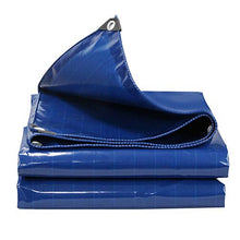 GYYARSX Teloni Telone Antipioggia Ombra Protezione Solare Tenere Caldo Protezione dal Freddo PVC Addensare Linoleum, Usato for All'aperto Terrazza, Giardino, Blu, 14 Dimensioni