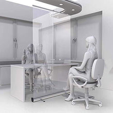SchermoProtezione Protezione per Starnuti Scudo Schermo Protettivo per Ufficio Divisore in Perspex Incolore Protezione Schermo per Parrucchieri Scuole