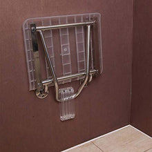 MGMDIAN Sgabello da Scarpe da Bagno Antiscivolo Sgabello da Doccia Sgabello da Parete Sedia a Scomparsa Sedia da Parete Pieghevole Sgabello da Bagno Accessori da Bagno
