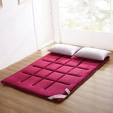 SINKITA Japanese Tatami Futon,Collassabile Portatile Arrotolato Supporto Viaggiare A Piedi Picnic Coprimaterasso Tatami Futon Base Futon-B-150x200cm(59x79inch)