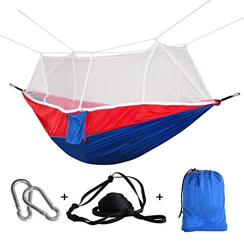 Amaca Ultralight Paracadute Altalena Amaca Pieghevole Durevole Zanzariera Rede Campeggio Portatile Letto Patio Mobili Da Giardino Hamak