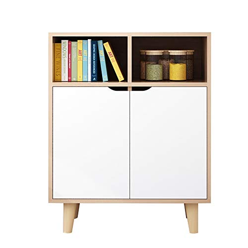MOMIN Credenza con Cassetti Governo di immagazzinaggio con Porte Standing Armadio Bagno gabinetto Credenza Ingresso Gabinetto per Soggiorno Camera da Letto (Color : White, Size : 80x40x92.5cm)