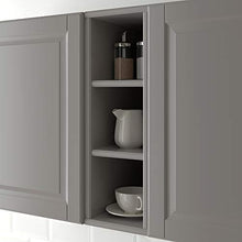 TORNVIKEN armadio aperto 20x36.6x60 cm grigio