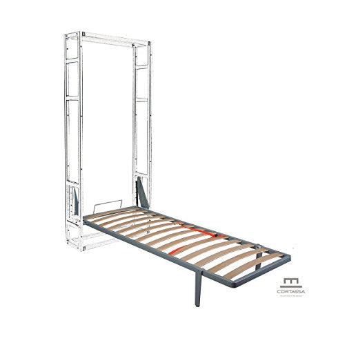 CORTASSA Letto Ribaltabile SALVASPAZIO_A Muro_A Scomparsa_MOD.Maly 120x190