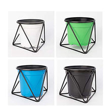 Stile Europeo Moda Creativo Luce Di Lusso Disposizione Fiore Disposizione Secchio Scaffale Stile Nordico Soggiorno Camera Da Letto Balcone Stand Fiore Stand Piatto Stand Desktop Può Tenere 4.8 Pollici