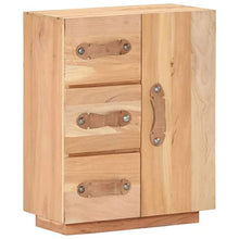 vidaXL Credenza Madia Mobile Armadietto Armadio Mobiletto Alto Portaoggetti Cassa Cassapanca Mobili 60x30x75 cm in Legno Massello di Recupero