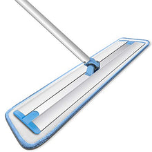 SSAYY Spray Mop Lavaggio A Mano Free Mop Piatto Non Piegare Verso Il Basso Bagnato/Asciutto Tampone di Pulizia Rotante A Doppio Uso Lega di Alluminio Durevole Efficiente