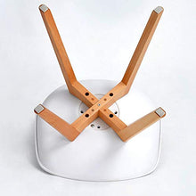 Design Twist Tommy Set di 4 Sedie, Legno, Blu, 52 x 48.5 x 82 cm
