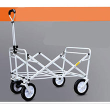 Carrello Carrello Pieghevole Carrello Portatile Pieghevole Carrello Carrello (Colore : C)