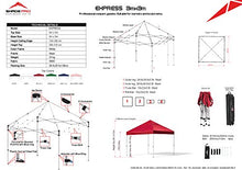 Shade Pro Gazebo Express Pieghevole Automatico 3x3 Mt Verde