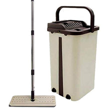 SSAYY Spray Mop 180 Mocio Rotante Spremitura Piatta Secchio Scopa Mano Facile Strizzare Detergente per Pavimenti Mop Cuscinetti Mop in Microfibra Bagnato O Asciutto