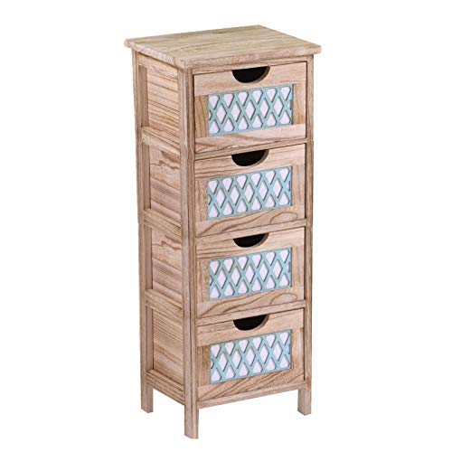 Vacchetti Anversa Mobiletto, Legno, Multicolor, Grande