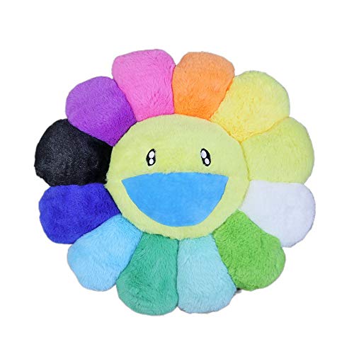 XSDF - Cuscino in peluche a forma di girasole, colore morbido, per animali domestici, decorazione per la casa, camera da letto, auto, bambina, 42 cm