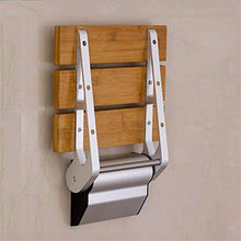KHFJ Sedile da BagnoSgabello A Muro Sgabello per Doccia da Bagno Base in Acciaio Inox Sedia Pieghevole A Muro Sgabello Scarpe PancaSedile da Bagno Leggero