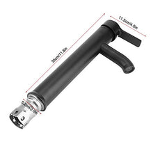 Rubinetto miscelatore in acciaio inox nero opaco, resistente alle perdite, per lavabo caldo e freddo, moderno miscelatore monocomando per lavabo con soffietto morbido