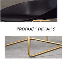 JISHIYU-Q Sedia Bar Ristorante Sedie per Colazione Bar Sgabelli Pub Bancone Cucina e Home Sgabelli Bar, Europeo Moderno (Colore: #B, Dimensioni: 65 cm)