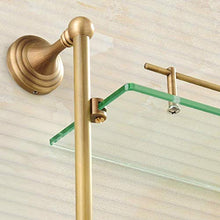 NHLBD Mensola da Bagno, mensola portaoggetti - 2 ° Piano Bagno Stand e mensola a Parete Doccia Caddy Rust-Proof Rack in Acciaio Inox di stoccaggio for Il Bagno partizione Bagno
