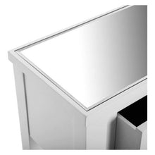 BigBuy Home Ingresso con 2 Cassetti Miska Legno MDF/Legno di Abete (25 x 78 x 78 cm)