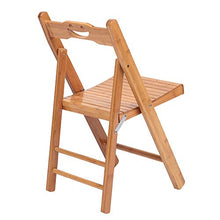 æ— Set di 2 sedie pieghevoli in bambù, 100% legno di bambù naturale, piccola sedia pieghevole con schienale per colazione, caffè, picnic, pesca
