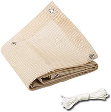 per Esterno, Patio e Giardino 85% di ombreggiatura Serre telone Tenda Schattier, Giardinaggio Terrazza Crema Solare Protezione Solare ombreggiatura Rete con Occhielli for Il recinto del Fiore