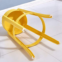 Y&G Stool Sgabello Bar/Sgabello Bar/Sgabello in plastica/Sgabello Semplice Bar/Sgabello Frontale (Colore : Bianca)