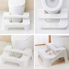 Adesign Bagno regolabile antiscivolo Sgabello da bagno Sgabello da bagno Allevia la stitichezza, il gonfiore |Allinea il colon per un sollievo più veloce, più facile, si adatta a tutti i servizi igien
