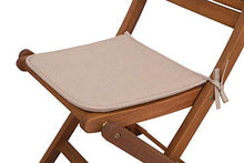 CHILLVERT KAN100 - Cuscino per sedia Gandía Quadrato 38 x 38 x 3 cm Camel