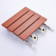 Raelf Bagno Pieghevole Pieghevole Sedile Sgabello Sgabello Sgabello Sgabello Pieghevole Sgabello Sgabello Bagno Bagno Parete da parete Sedia da parete anziana Panca in legno massello [classe energetic