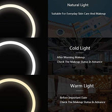 Specchi da Trucco Il trucco dello specchio LED con luce Dormitorio Desktop Desktop Ragazze di bellezza di riempimento portatile Luce Specchio specchio for il trucco Specchio da Tavolo