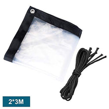 zhoufeng Telone Impermeabile Trasparente Film telone baldacchino Uccello di Prova del Parabrezza Succulente Garden PE Raincoat Strumento Panno Isolante Shed antigelo (Colore : 2X3m)