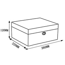 Caishuirong Cigar Box di stoccaggio Parete Amovibile in Legno Piano di Vernice Cigar Humidor Cuban Cigar Box Cedar Cigar Box Perfetto da Usare in Ufficio e Camera da Letto