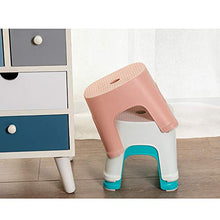 household products Sgabello in plastica addensata, Sgabello per Bambini da Bagno per Uso Domestico, Sgabello per Cambio Scarpe Antiscivolo, Adatto per Soggiorno, Bagno, WC