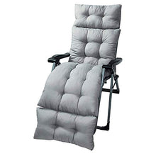 Cuscini per Chaise Longue, Imbottitura con Rivestimento Antiscivolo, Cuscini per mobili da Giardino reclinabili Portatili, durevoli, Spessi, Comodi.
