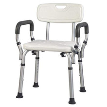 HYYDP Bagno Sgabello Sgabello Be applicable compatible for doccia da bagno |Sedia con spalliera laterale in lega di alluminio ad alta densità |Sgabello antiscivolo Be applicable compatible for il bagn