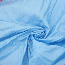 SALUTUYA Amaca Portatile ylon Paracadute in Tessuto, per Viaggi in Campeggio all'aperto(Light Blue Powder)