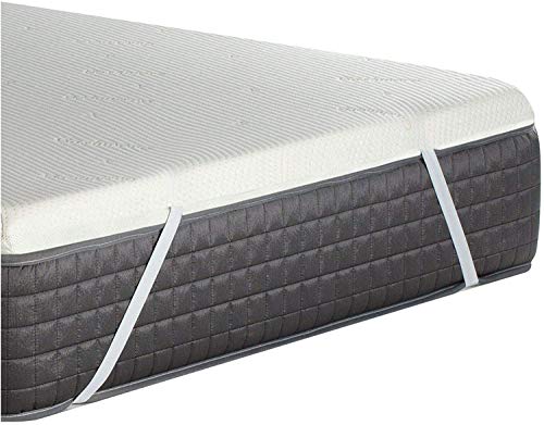 MICAMAMELLAMA Topper viscoelastico Memory Foam - Spessore 4cm (160x190x4)
