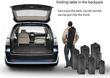 CASTOR Tavolo da Picnic all'aperto Tavolo da Campeggio Pieghevole, Tavolo Regolabile Tavolo da Picnic Portatile Tavolo all'aperto, Adatto per Camping Beach Party Camping Table BBQ Party Table
