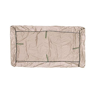 Copertura a baldacchino, per esterni, patio, giardino, amaca, copertura di ricambio per portico, copertura superiore del sedile, protezione UV, protezione solare impermeabile Beige
