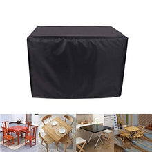 BAILR Copritavolo da Giardino 269×180×89cm, Coperture per Tavoli, Copertura Mobili Giardino,Copertura Tavolo Giarding, Antivento/UV/Impermeabile, Resistente allo Strappo 425D Oxford