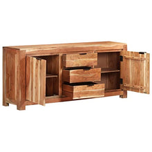 vidaXL Credenza 175x40x75 cm in Legno Massello di Acacia