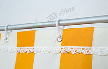 Tenda da Sole con Kit Ganci e Anelli in Tessuto a Righe Resistente da Esterno o Balcone Misura cm 140x250 Dis.1 Verde