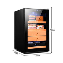 Armadio per Sigari Intelligente Umidificatore A Temperatura E umidità Costanti Casa Soggiorno Ufficio Armadio per Sigari Sigari Nudi in Legno di Cedro Possono Contenere 400 Sigari