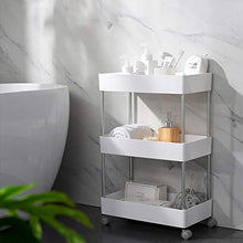 GAL Ragazza Moderno a Quattro Piani in plastica Bianca + Bagno in Alluminio casa Bagno Rack/mensola
