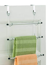 Zeller 18400 Portasciugamani da porta, cromato, 47,5x56 cm